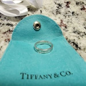 Authentic Tiffany &Co 1837 silver ring 6